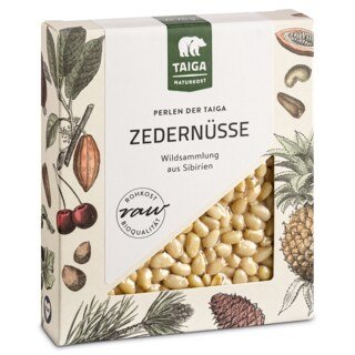 Sibirische Zedernüsse Bio - Taiga - 70 g/