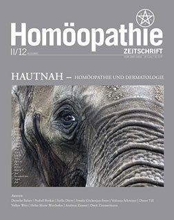 2012-II Homöopathie Zeitschrift / Hautnah - Homöopathie und Dermatologie, Zeitschrift
