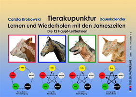Tierakupunktur Lernkalender mit Dauerkalendarium - Funktionskreise/Carola Krokowski