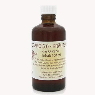 Hildegard's 6-Kräuterbitter - 100 ml