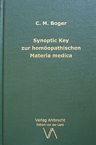 Synoptic Key zur homöopathischen Materia medica/Cyrus Maxwell Boger