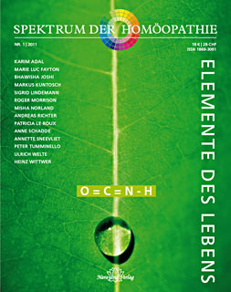 Spektrum der Homöopathie 2011-1, Die Elemente des Lebens - E-Book/Narayana Verlag