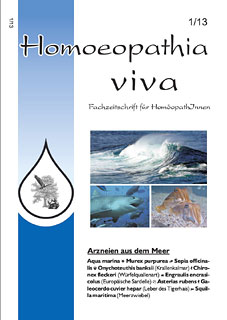 Homoeopathia viva 13-1 Arzneien aus dem Meer/Zeitschrift