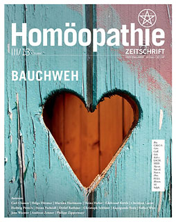 2013-III Homöopathie Zeitschrift - Bauchweh/Zeitschrift