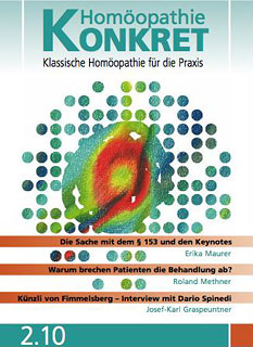 Homöopathie Konkret 2010/2 - Mängelexemplar, Homöopathie Forum e.V.
