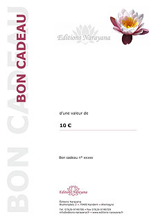 Bon cadeau - Gutschein, Narayana Verlag