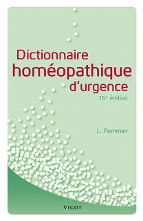Dictionnaire homéopathique d'urgence/Louis Pommier / Jacques Algazi