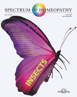 Narayana Verlag: Spectrum of Homeopathy 2014-3, Insects
