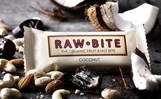 Raw Bite Riegel Bio - Coconut - 50 g/