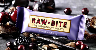 Raw Bite Riegel Bio - Vanilla Berry - 50 g/