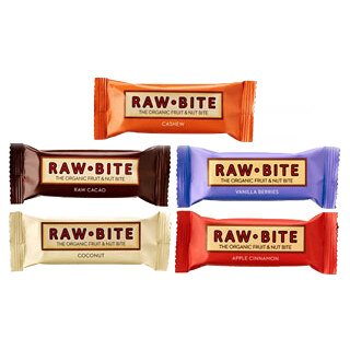 Raw Bite Riegel Bio - 5 Sorten - Mix/