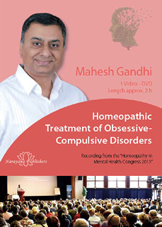 Homeopathic Treatment of Obsessive-Compulsive Disorders - 1 DVD/Mahesh Gandhi