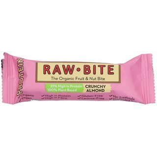 Raw Bite Riegel Bio - Protein Crunchy Almond - 45 g