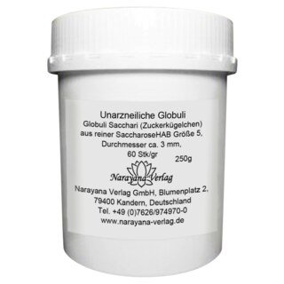 Unarzneiliche Globuli Nr.5 - 250 g/Narayana Verlag Unarzneiliche Globuli Nr.5 - 250 g/Narayana Verlag