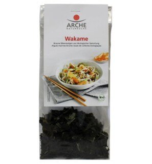 Wakame Meeresalgen getrocknet - Arche Naturküche - 40 g/