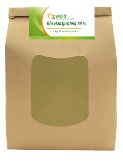 Hanfprotein 50 % - Bio - Piowald - 1 kg