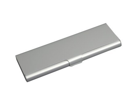 Coffret en aluminium - sans fiole - 17 fioles/