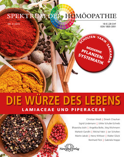Spektrum der Homöopathie 2015-3, Die Würze des Lebens - Lamiaceae und Piperaceae - Restposten, Narayana Verlag