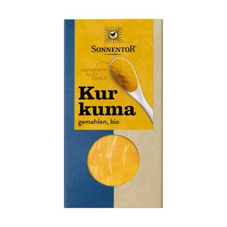 Kurkuma gemahlen Bio - 40 g - Sonderpreis - kurze Haltbarkeit bis 30.09.2024