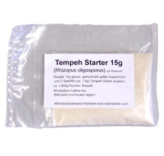Tempeh Starter - 15 g/