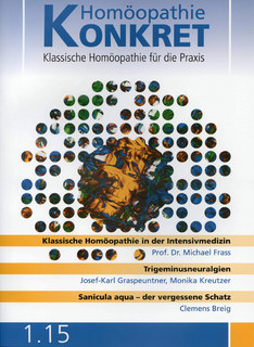 Homöopathie Konkret 2015/1, Homöopathie Forum e.V.