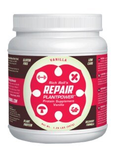 Repair Plantpower von Rich Roll - Protein Shake Vanilla - 587 g