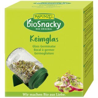 Rapunzel Keimglas - bioSnacky