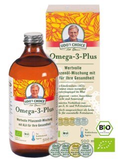 Udo's Choice Omega-3-Plus-huiles, (oméga-3, 6, 9) - 500 ml