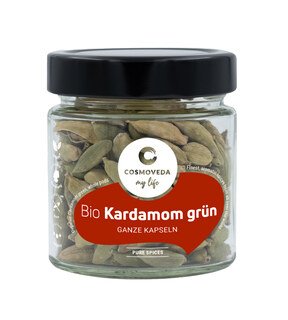 Kardamom grün ganz Bio - Cosmoveda - 70 g/