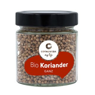 Koriander ganz Bio - Cosmoveda - 60 g/
