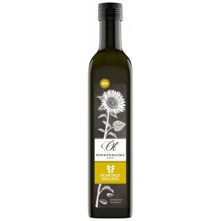 Sonnenblumenöl nativ Bio - Ölmühle Solling - 500 ml