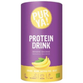 PURYA! Bio Vegan Protein Drink - Banane-Baobab, Dose - 550 g/