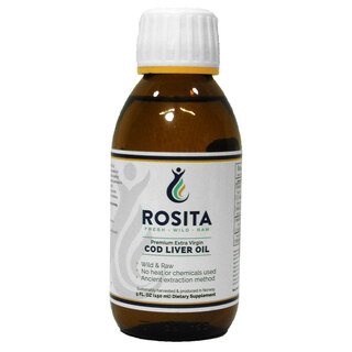 Extra Virgin Kabeljau Lebertran - Rosita - 150 ml/