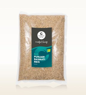 Punjabi Basmati Reis braun Bio - Cosmoveda - 1000 g/