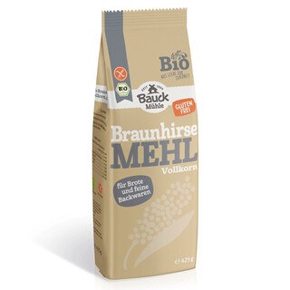 Braunhirsemehl Vollkorn glutenfrei Bio - Bauckhof- 425 g/