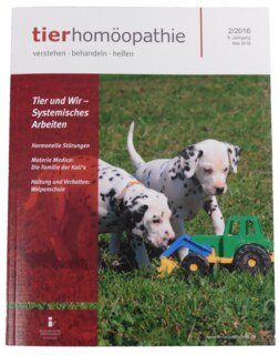 Tierhomöopathie Heft 2/16 - Tier und Wir - Systemisches Arbeiten, Zeitschrift