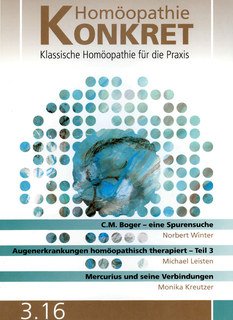 Homöopathie Konkret 2016/3/Homöopathie Forum e.V.