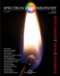 Spectrum of Homeopathy 2012-2, Burnout - Panic - Depression - E-Book, Narayana Verlag
