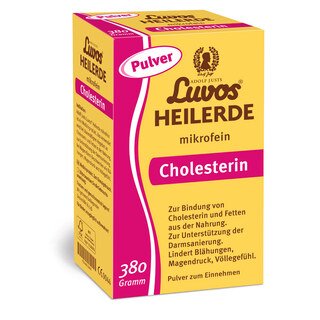 Luvos® Heilerde mikrofein Pulver - Cholesterin - 380 g/