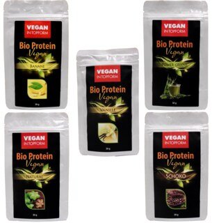 Bio Protein Vegan - Probierset - 5 x 30 g