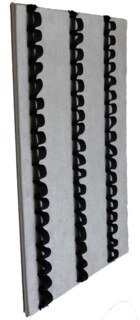 Schlaufentablett für Ø 1,3-1,5 cm Phiolen 3 x 18 Schlaufen, grau/