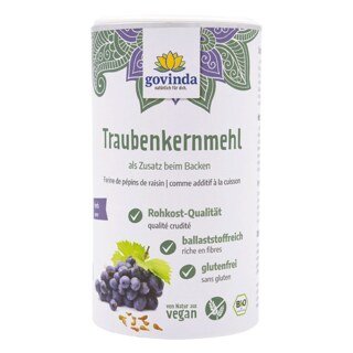 Traubenkernmehl Bio von Govinda - 200 g