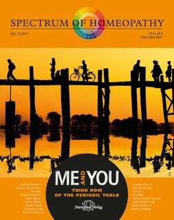 Spectrum of Homeopathy 2017-2, Me and You, Narayana Verlag