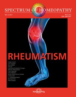 Spectrum of Homeopathy 2017-3, Rheumatism/Narayana Verlag