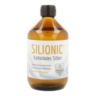 SILIONIC® Ionisch kolloidales Silber 100 ppm - 500 ml