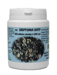 Griffonia 5HTP 500 mg  200 gélules/