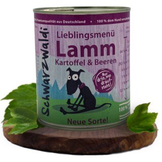 Schwarzwaldi Favourite Lamb Meal can - 800 g - Dog Food