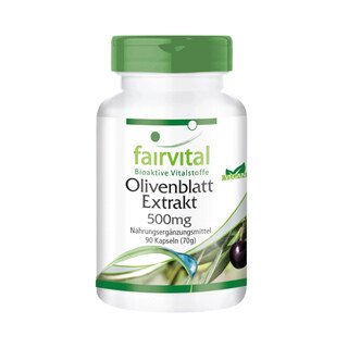 Olivenblatt Extrakt 500 mg - 90 Kapseln