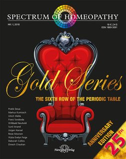 Spectrum of Homeopathy 2018-1, Gold Series/Narayana Verlag