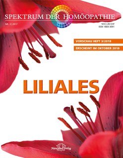 Spektrum der Homöopathie 2018-3, Liliales- E- Book/Narayana Verlag